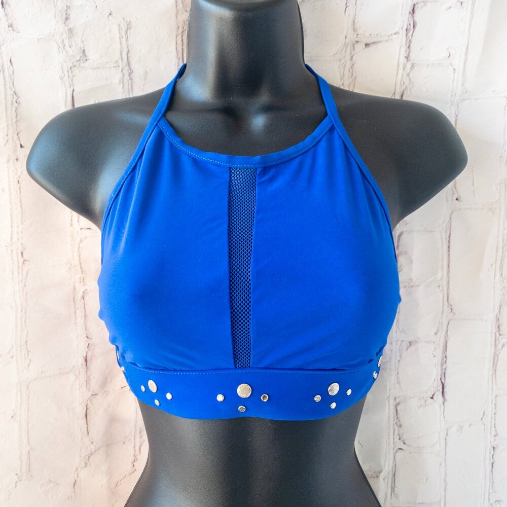 SHAN NWT High Neck Bikini Top